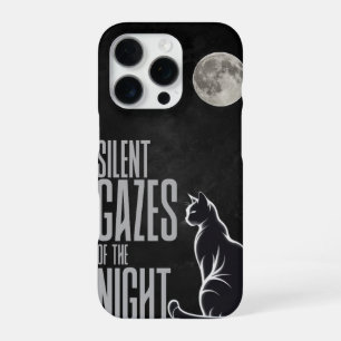 Cat & Moon Aesthetic iPhone Case" 16 Pro Hülle
