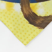 Cat Moon Liebe ist bei Ihnen Fleecedecke (Ecke)