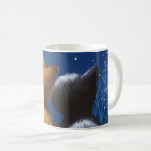 Cat Moon Liebe ist bei Ihnen Kaffeetasse (VorderseiteRechts)
