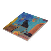 Cat moroccan mosaik farbenfrohe abstrakte Kunst Ki Fliese (Seite)