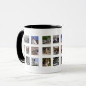 Cat Mosaic-Tasse Tasse (Vorderseite Links)