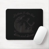 Cat Mother I Am But Skin And Bones  Mousepad (Mit Mouse)
