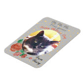 Cat Mothers Day Foto Magnet (Linke Seite)