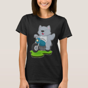 Cat-Motorrad T-Shirt