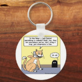 Cat & Mouse Dinnerware Funny Cartoon Geschenke & T Schlüsselanhänger (Vorderseite)