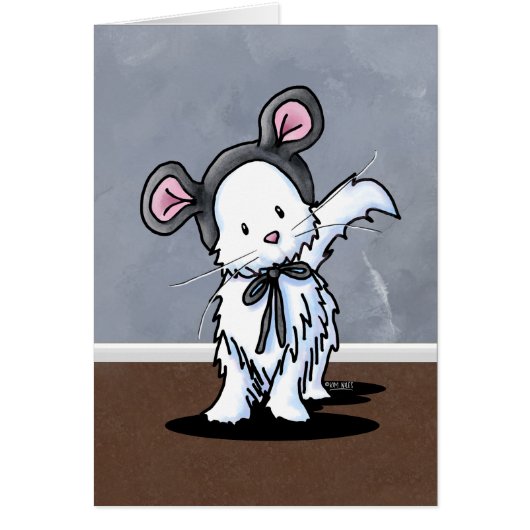 Cat Mouse Note Card (Vorne)