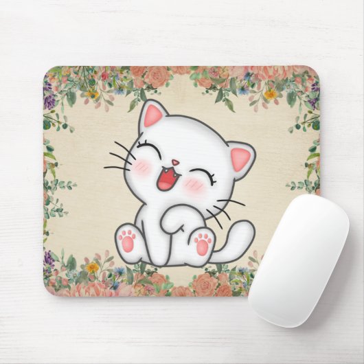 Cat Mouse Pad Mousepad (Mit Mouse)