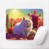 Cat Mouse Pad - Perfektes Geschenk für Katzen-Lieb Mousepad (Mit Mouse)