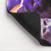 Cat Mouse Pad - Perfektes Geschenk für Katzen-Lieb Mousepad (Ecke)