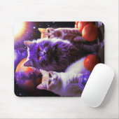 Cat Mouse Pad - Perfektes Geschenk für Katzen-Lieb Mousepad (Mit Mouse)