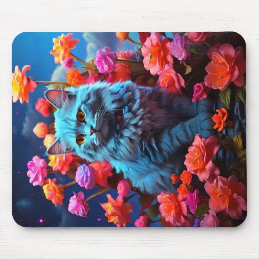 Cat Mouse Pad - Perfektes Geschenk für Katzen-Lieb Mousepad (Vorne)