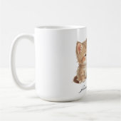 Cat & Mouse "Sharing is Kümmre" Süße Tier Friend Kaffeetasse (Links)