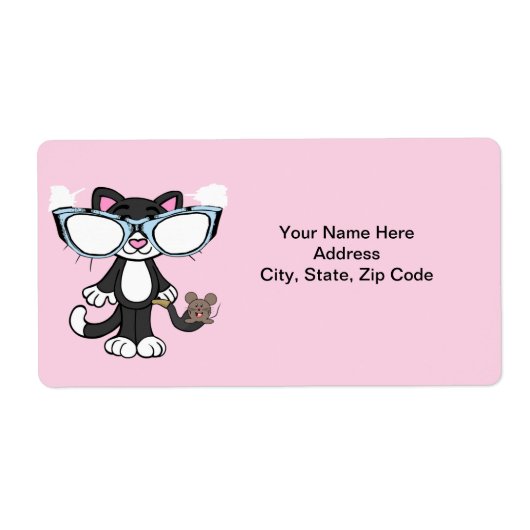 Cat Mouse Sonnenbrillen Labels (Vorne)