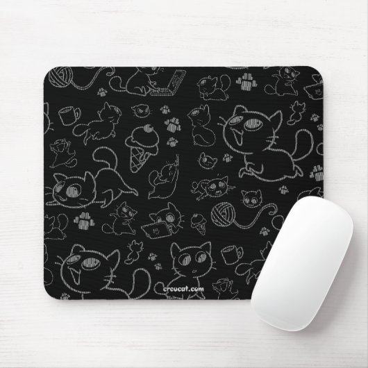 Cat-Mousepad Mousepad (Mit Mouse)