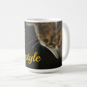 Cat mug catitude it's a lifestyle kaffeetasse (VorderseiteRechts)