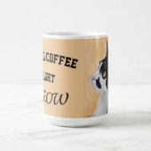 Cat mug I need coffee right meow Kaffeetasse (Mittel)