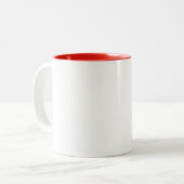 Cat Mug Zweifarbige Tasse (Vorderseite Links)