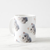 cat Mugs & Cups Kaffeetasse (Vorderseite Links)