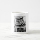 Cat-Mugshot Kaffeetasse (Mittel)