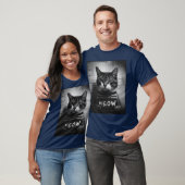 Cat Mugshot Meow T-Shirt (Unisex)