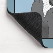 Cat Mum Adoption Mutter Daten Mousepad (Ecke)