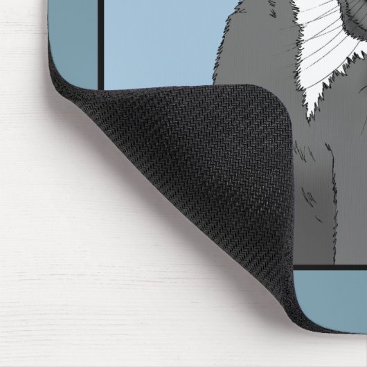 Cat Mum Adoption Mutter Daten Mousepad (Ecke)