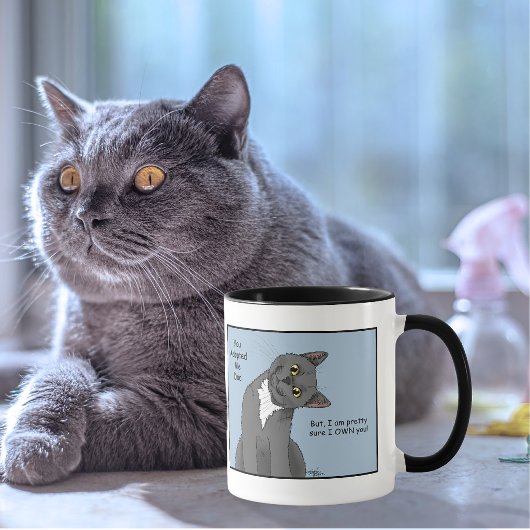 Cat Mum Adoption Tasse