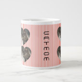 Cat Mum two photo Mug Jumbo-Tasse (Vorderseite)