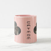 Cat Mum zwei Foto Tasse (Mittel)