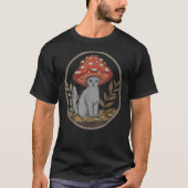 Cat Mushroom Hat T-Shirt (Vorderseite)