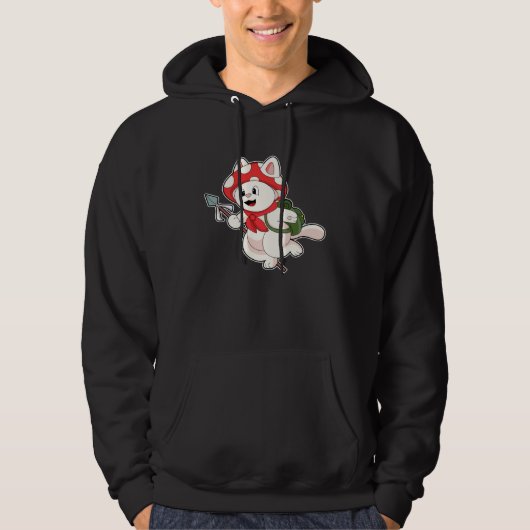 Cat Mushroom Hoodie (Vorderseite)