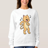 Cat Music Dance Sweatshirt (Vorderseite)
