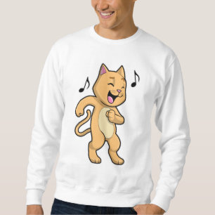 Cat Music Dance Sweatshirt