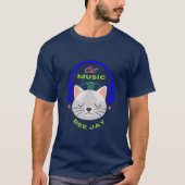 Cat Music Dee Jay T - Shirt (Vorderseite)