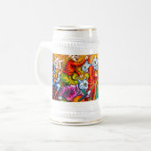 Cat Musical Band Bierglas (Vorderseite Links)