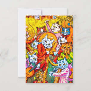 Cat Musical Band Einladung