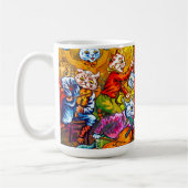 Cat Musical Band Kaffeetasse (Links)