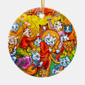 Cat Musical Band Keramik Ornament (Vorne)