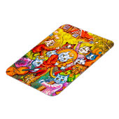 Cat Musical Band Magnet (Linke Seite)