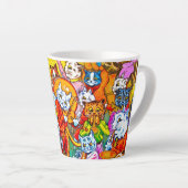 Cat Musical Band Milchtasse (Rechte Ecke)