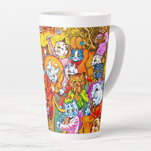 Cat Musical Band Milchtasse (Rechte Ecke)