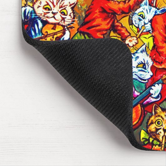 Cat Musical Band Mousepad (Ecke)