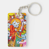 Cat Musical Band Schlüsselanhänger (Rückseite)