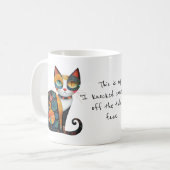 Cat: My "I Knocked Something off the Table" Face  Kaffeetasse (Vorderseite Links)