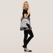 Cat N Maus Wiederverwendbarer Trick oder Treff Hal Tasche (Am Model)