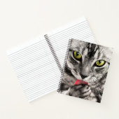 Cat Nah Up SpiralNotebook Notizblock (Innenseite)