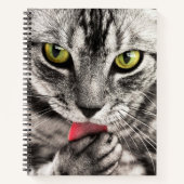 Cat Nah Up SpiralNotebook Notizblock (Vorderseite)