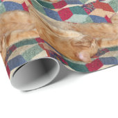 Cat Napping Geschenkpapier (Rolleneckpunkt)