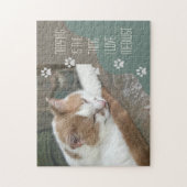 Cat Napping ist das, was ich Liebe meine Puzzle (Vertikal)