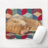 Cat Napping Mousepad (Mit Mouse)